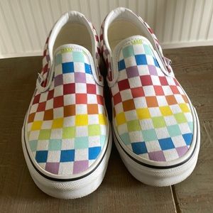 Youth Vans Checkerboard Slip-on
